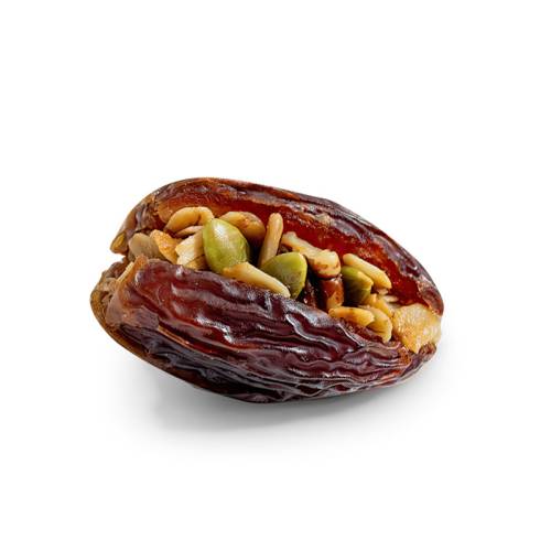 مدجول بزبدة اللوز و الجرانولا