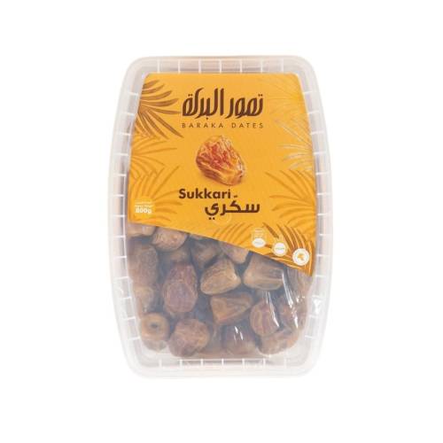 Plastic Box Sukkari 800 Gm