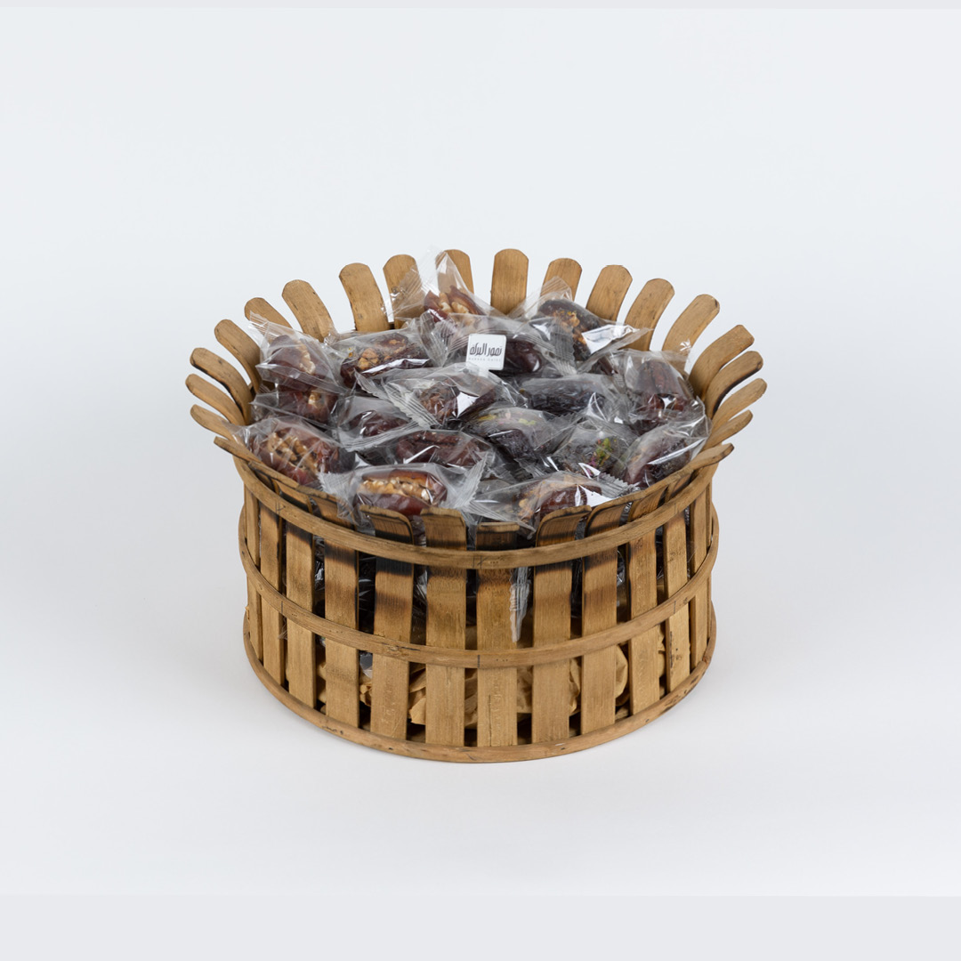 Baskets18-1.jpg Sunflower tray - Large - 1.300kg - الصورة 1