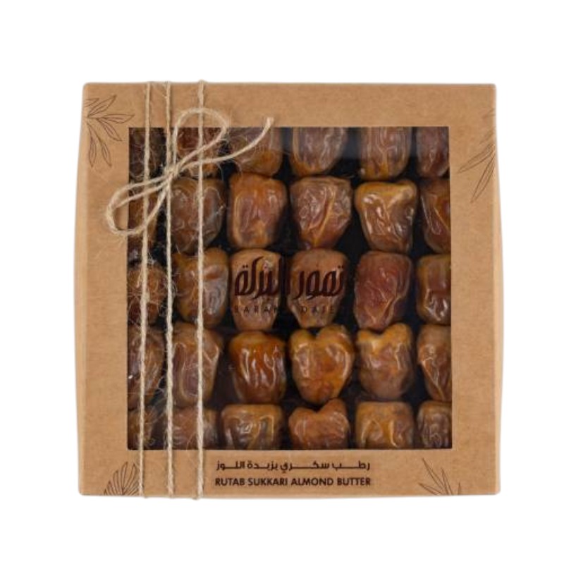 Rutab-Sukkari-Almond-Butter-500-g-1-1.jpg Almond Butter Sukkari Box - الصورة 1